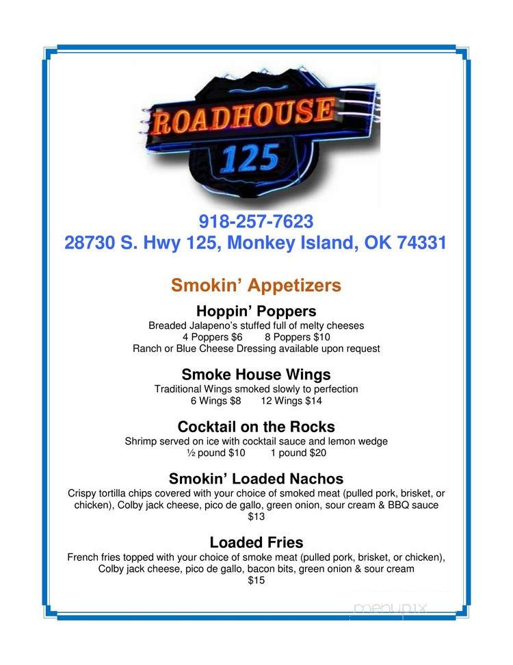 Roadhouse 125 - Afton, OK