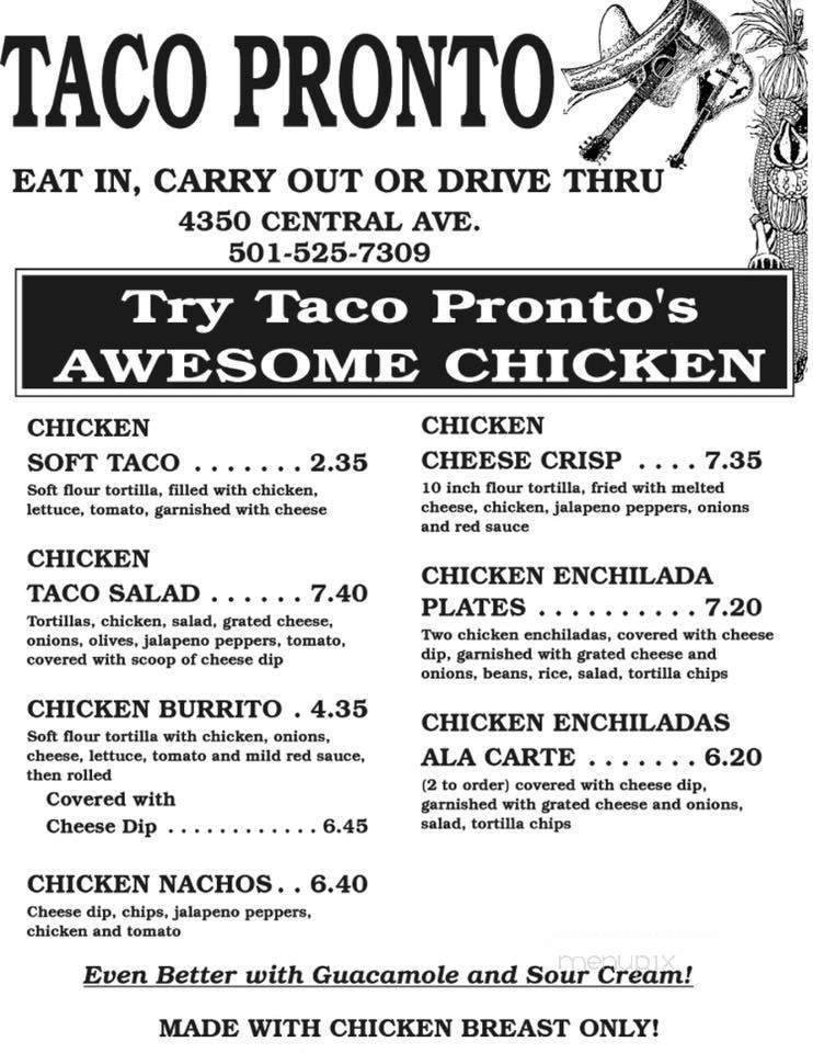 Taco Pronto - Hot Springs, AR