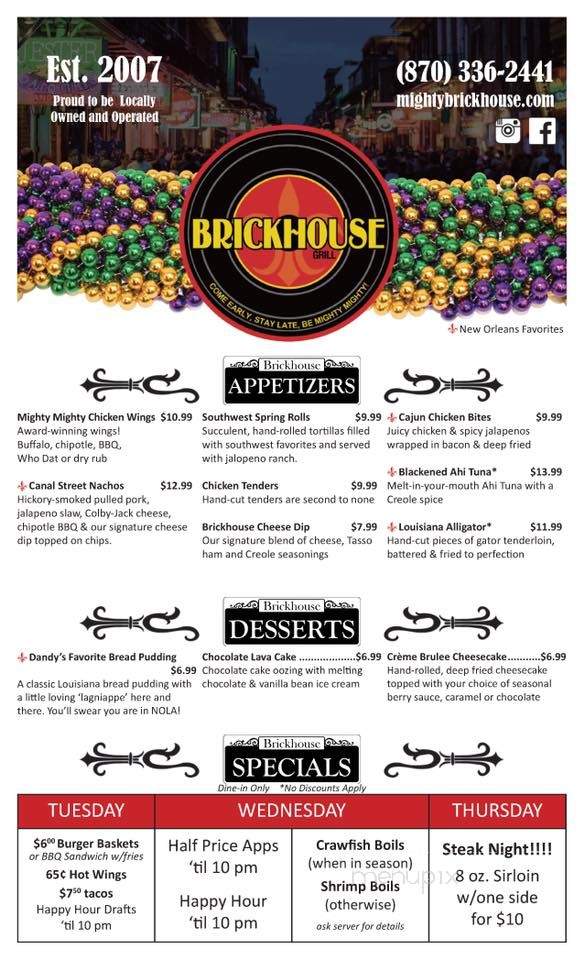 Brickhouse Grill - Jonesboro, AR