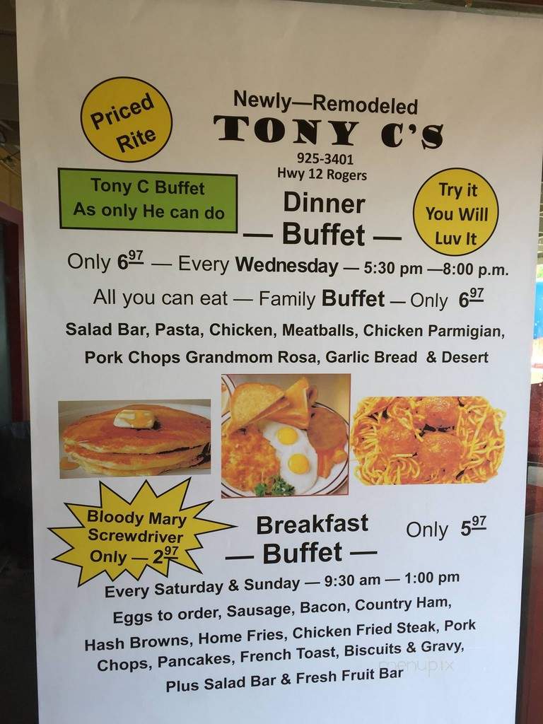 Tony C's Italian Gardens - Rogers, AR