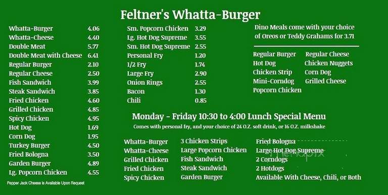 Feltner's Whatta-Burger - Russellville, AR