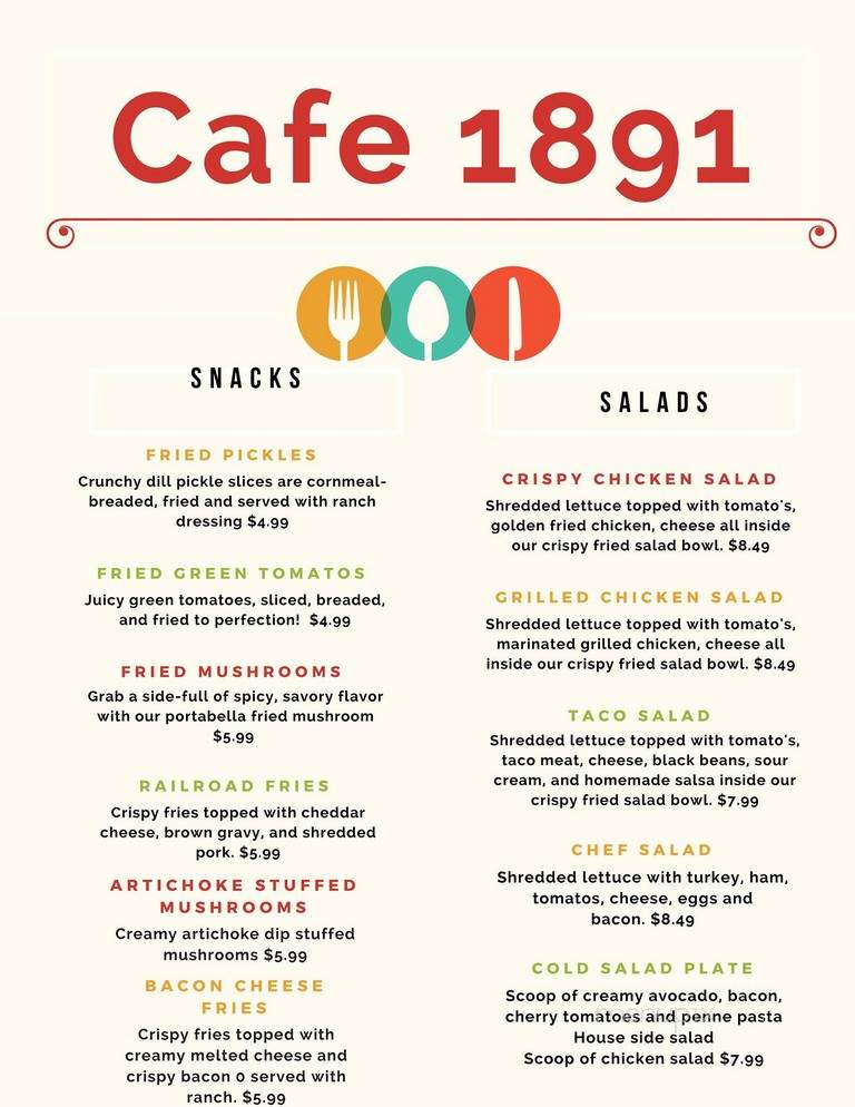 Cafe 1891 - El Dorad, AR