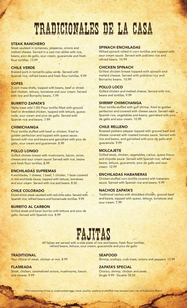 Zapata's Mexican Grill - Fort Smith, AR
