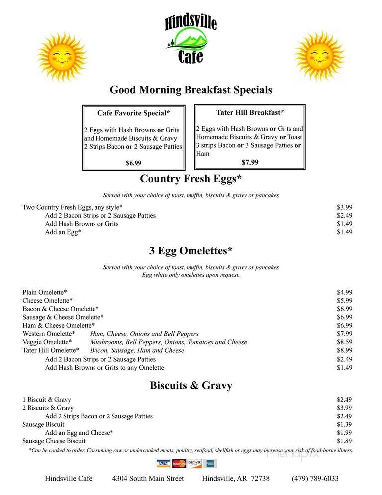 The Hindsville Cafe - Hindsville, AR