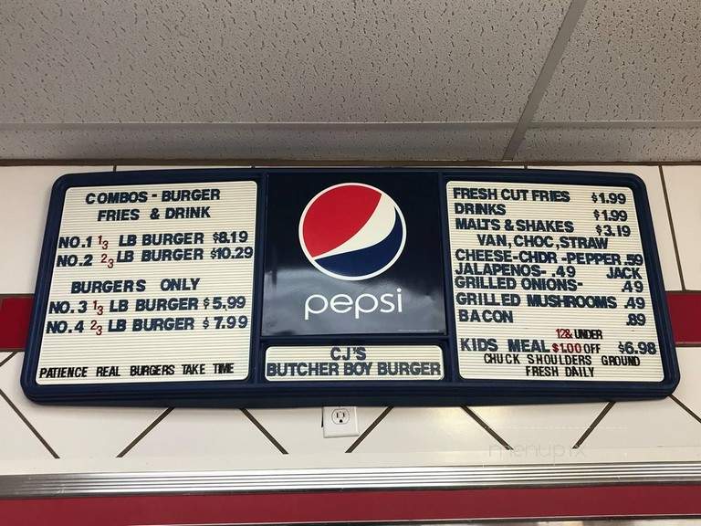 CJ's Butcherboys Burgers - Fayetteville, AR