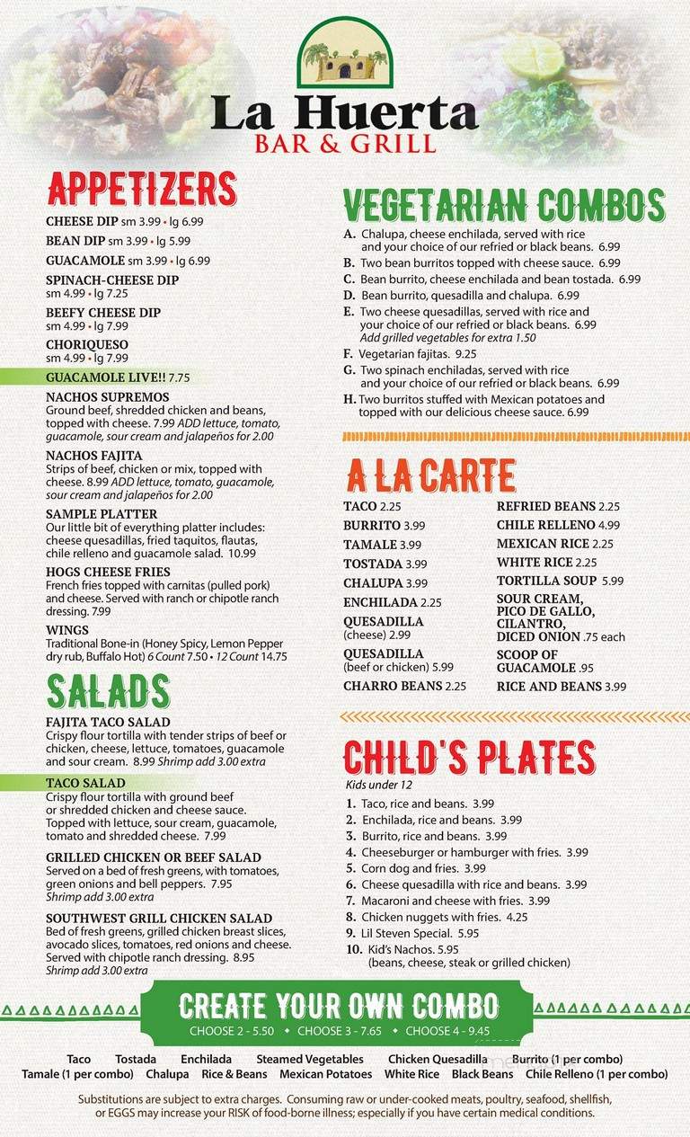 La Huerta Bar and Grill - Springdale, AR