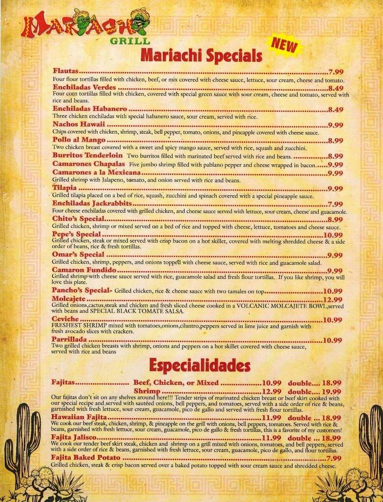 Mariachi Grill - Lonoke, AR