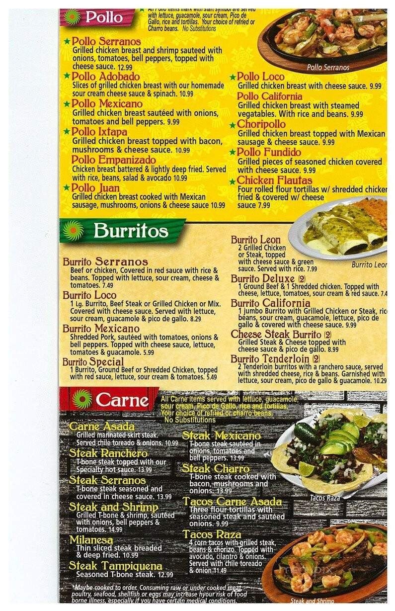 Serranos Mexican Grill and Cantina - Fayetteville, AR
