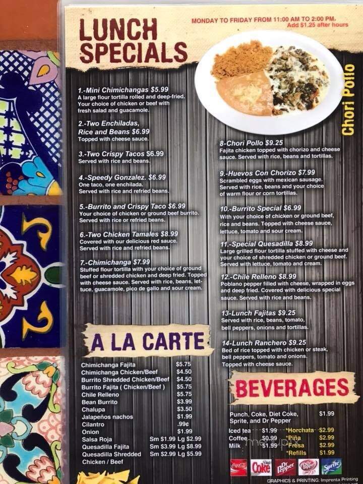 Hidalgo's Mexican Restaurant - Perryville, AR