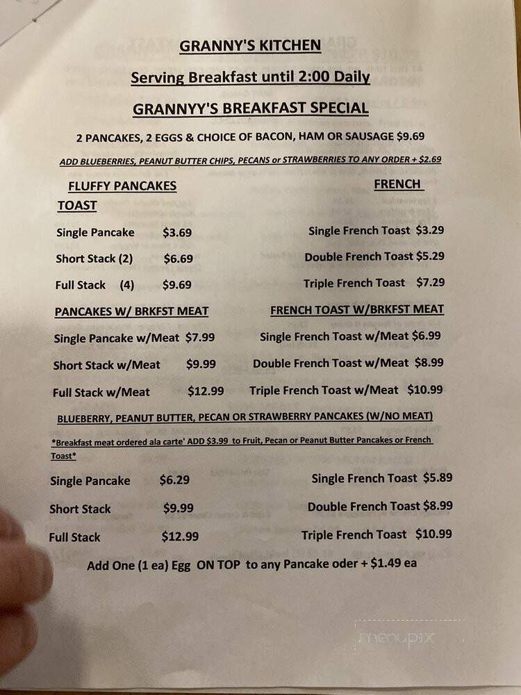 Granny's Kitchen - Hot Springs, AR