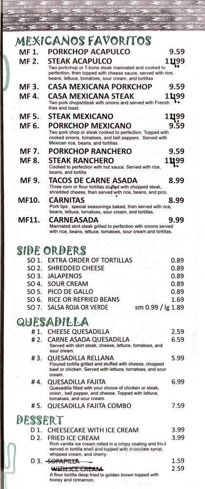 Casa Mexicana - Heber Springs, AR