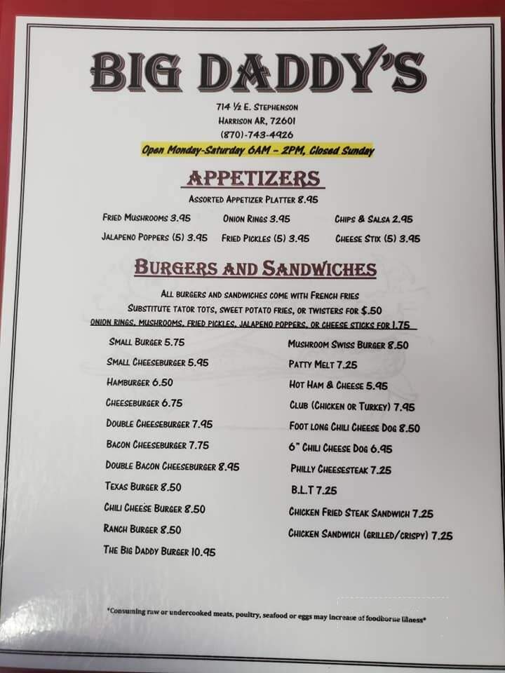 Big Daddy's - Harrison, AR