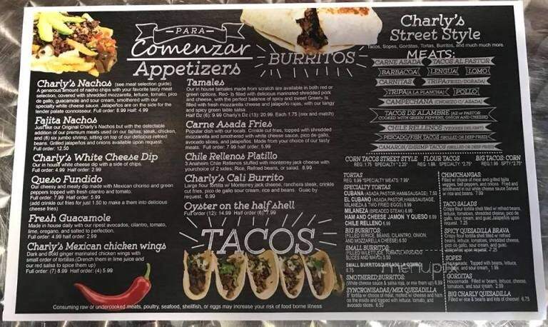 Charly's Taqueria - Springdale, AR