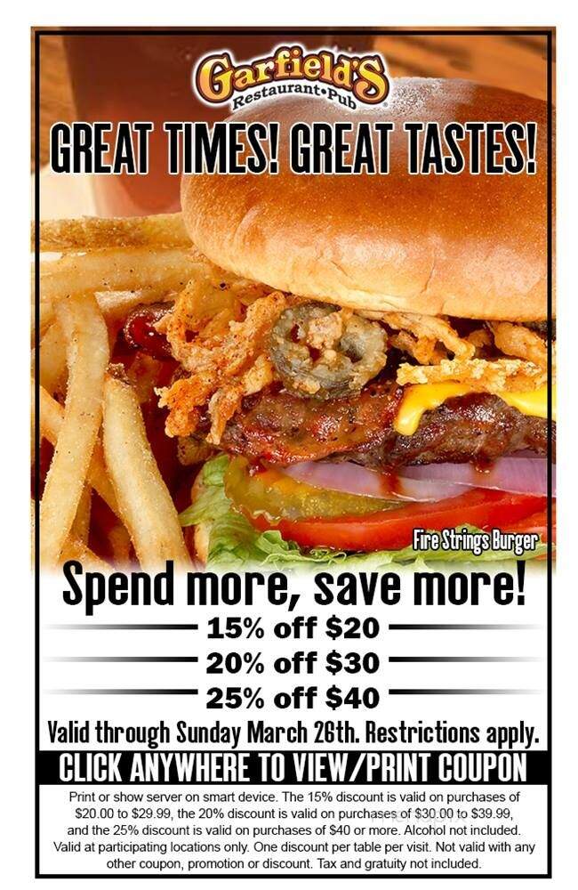 Garfield's Restaurant & Pub - Greenville, MS