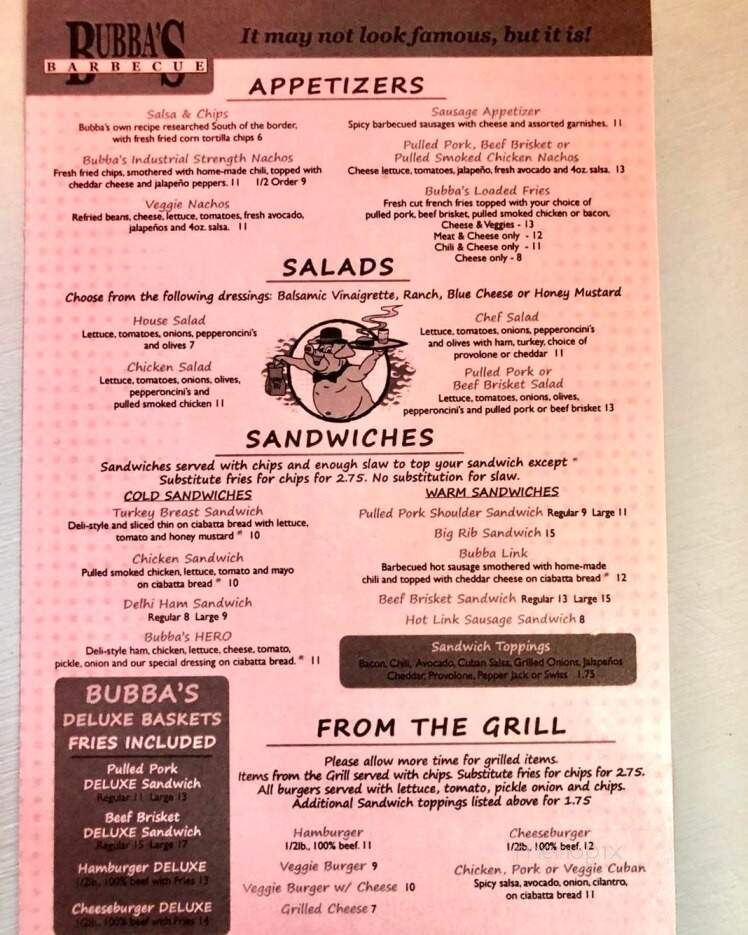 Bubba's Barbecue - Eureka Springs, AR