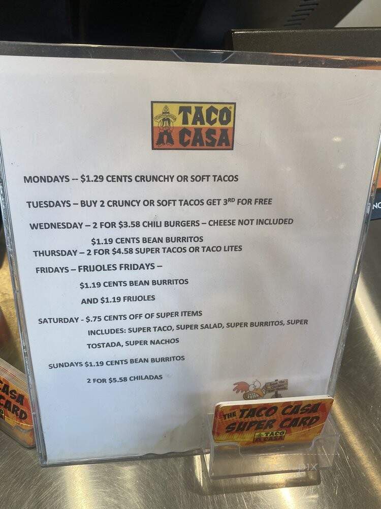 Taco Casa - Rogers, AR