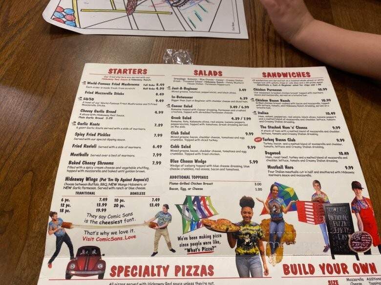 Hideaway Pizza - Benton, AR