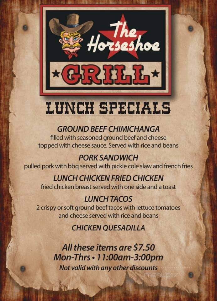 Horseshoe Grill - Eureka Springs, AR