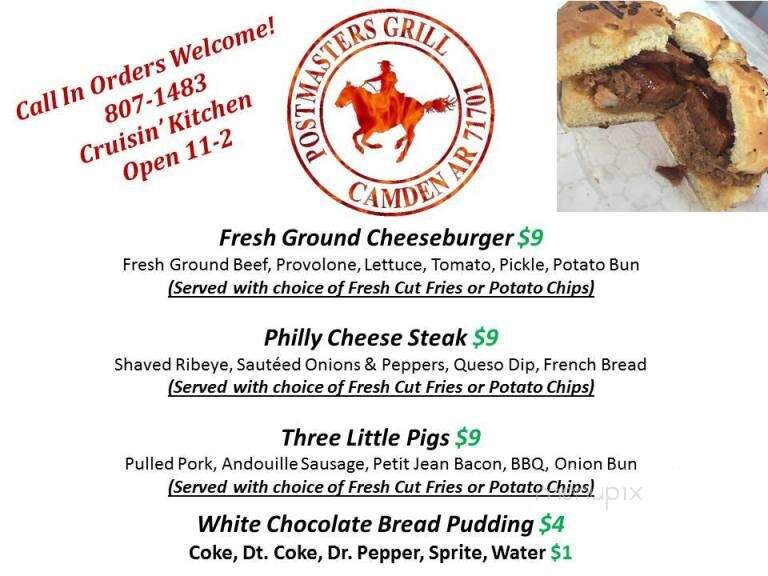 Postmasters Grill - Camden, AR