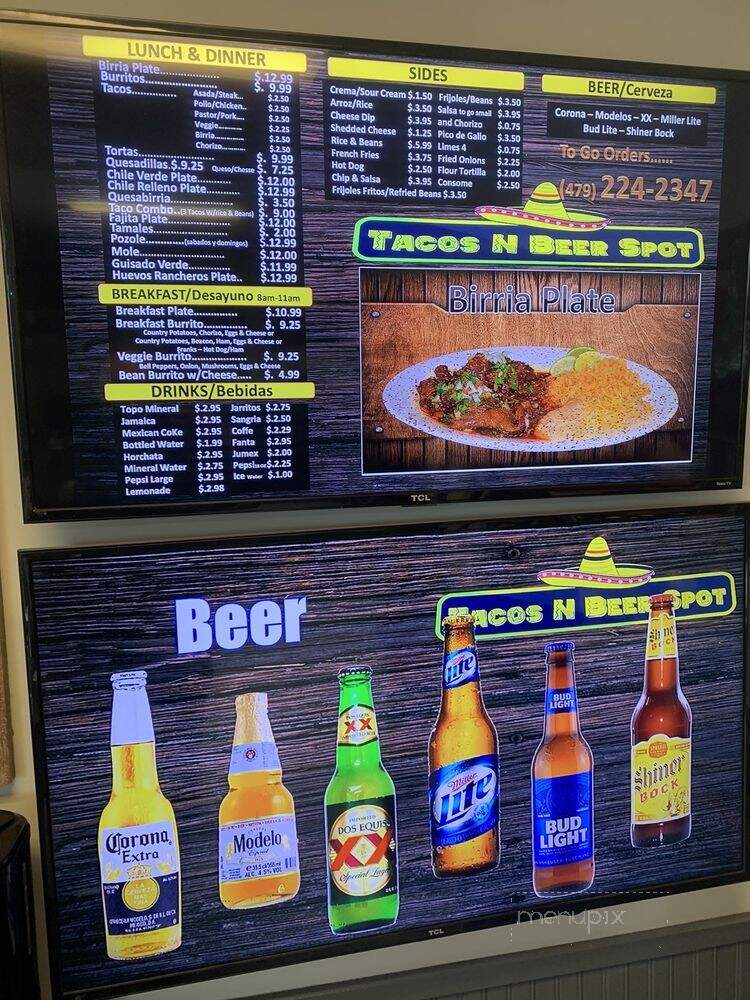 Tacos N Beer Spot - Centerton, AR