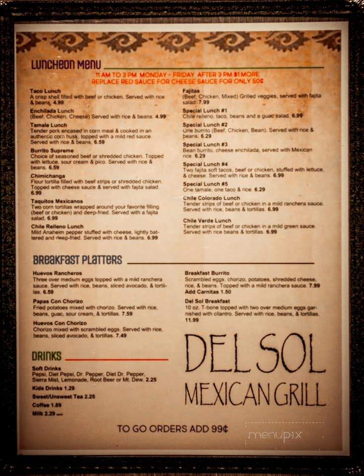 Del Sol Mexican Grill - Fort Smith, AR