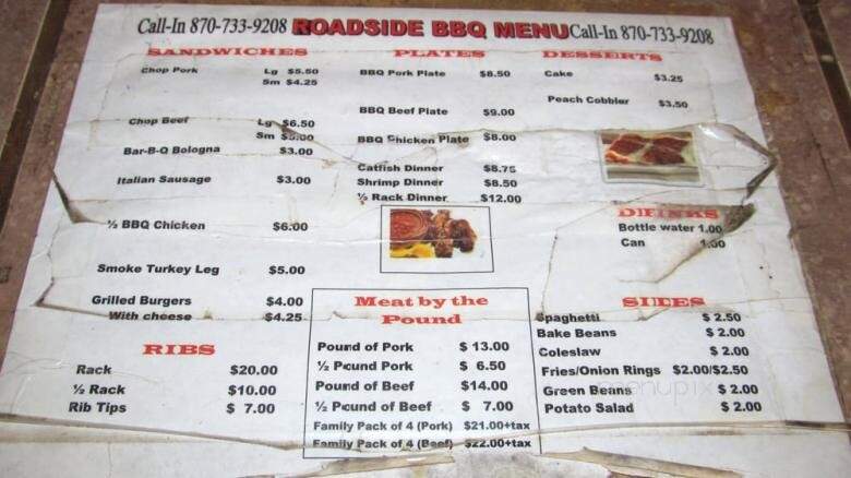 Road Side BBQ - Proctor, AR