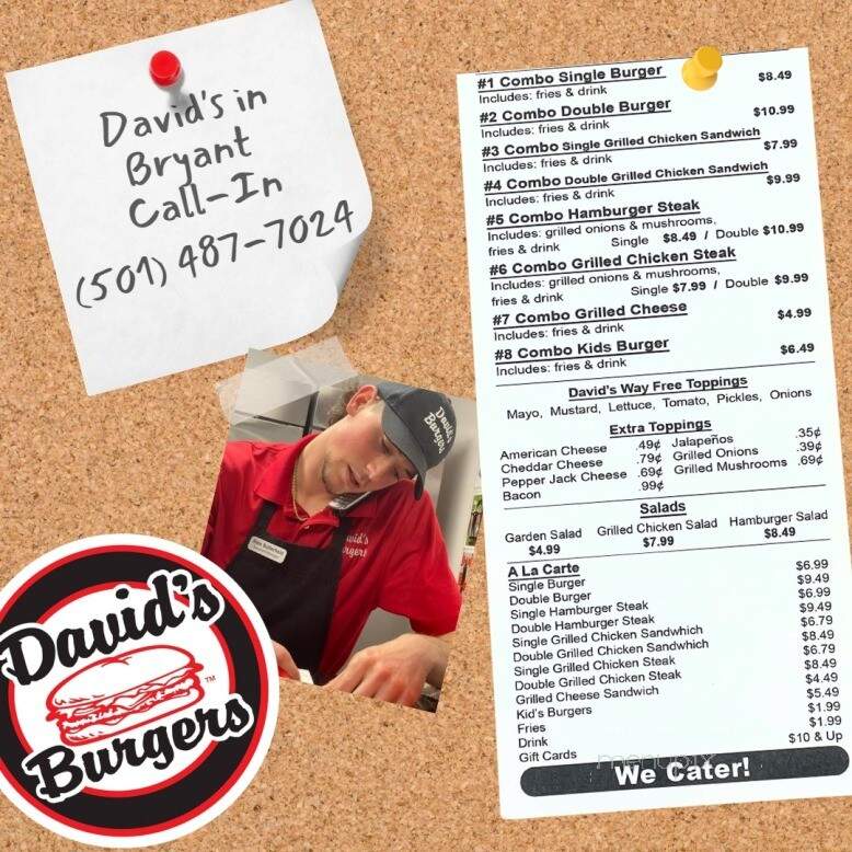 David's Burgers - Bryant, AR