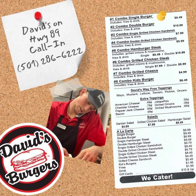 David's Burgers - Cabot, AR