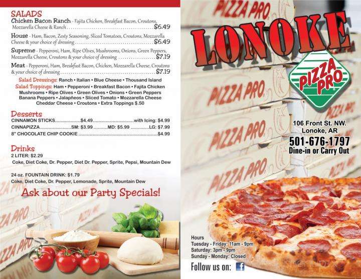 Pizza Pro - Lonoke, AR