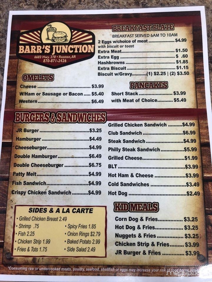 Barr's Junction - Rosston, AR