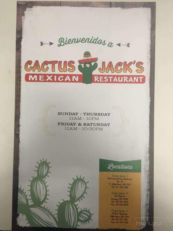 Cactus Jack's - Conway, AR