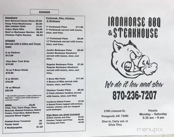 Iron Horse BBQ and Catering - Paragould, AR