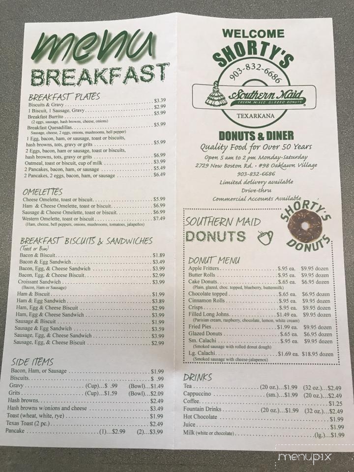 Shorty's Southernmaid Donut - Texarkana, TX