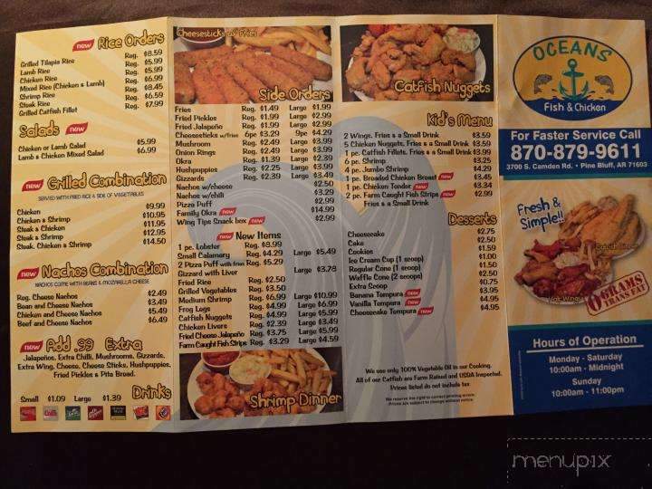 Ocean's Fish & Chicken - Pine Bluff, AR