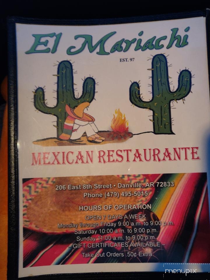 Taqueria El Mariachi - Danville, AR